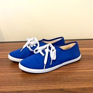 SH18ES Women’s Blue Sneakers, Size 8.5
